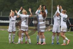 DFB Pokal - Frauen - Saison 2025/26 - FC Ingolstadt 04 Frauen - 1. FC Nürnberg - Abklatschen vor dem Spiel - XXXXX - Foto: Meyer Jürgen