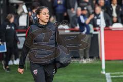 3. Liga; SC Verl - FC Ingolstadt 04; Cheftrainerin Sabrina Wittmann (FCI) vor dem Spiel