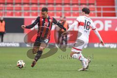 3. Liga; FC Ingolstadt 04 - VfB Stuttgart II; Marcel Costly (22, FCI) Meyer Leny (16 VFB)