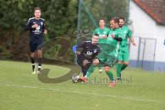 Kreisklasse - Saison 2025/26- TSV Etting - TSV Lenting - Chritian Redl blau Etting  - Arianit Racaj grün Lenting - Foto: Meyer Jürgen