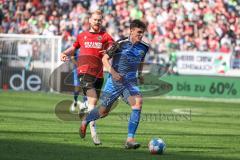 2.BL; Hannover 96 - FC Ingolstadt 04; Thomas Keller (27, FCI)