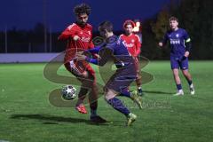 Kreisklasse - Saison 2025/26- TSV Etting - Türkisch SV Ing - Daniel Drotleff rot Türkisch - Christian Redl blau Etting - Foto: Meyer Jürgen