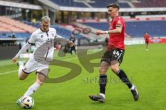 3. Liga; Hannover 96 II - FC Ingolstadt 04; Dennis Borkowski (7, FCI) Wallner Lukas (44 H96)