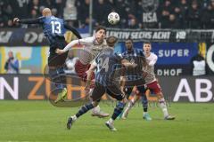 3. Liga - Saison 2025/26 - Waldhof Mannheim  -  FC Ingolstadt 04 - Dennis Kaygin (Nr.10 - FC Ingolstadt 04) - Terrence Boyd (Nr.13 - Waldhof Mannheim) - Foto: Meyer Jürgen