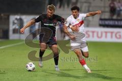 3. Liga - Saison 2025/26 - VFB Stuttgart II - FC Ingolstadt 04  - Yannick  Deichmann (Nr.20 - FC Ingolstadt 04) - XXXXX - Foto: Meyer Jürgen
