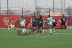 2. Bundesliga Frauen - Saison 2025/26 - FC Ingolstadt 04 Frauen - FFC Turbine Potsdam - Der 1:0 Führungstreffer per Elfmeter durch Anna-Lena Fritz (Nr.19 - FC Ingolstadt Frauen I) - jubel - Plöchinger Silia Torwart Potsdam - XXXXX - Foto: Meyer Jürgen