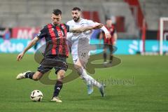 3. Liga; FC Ingolstadt 04 - Energie Cottbus; Lukas Fröde (34, FCI) Cigerci Tolcay (10 ECO)