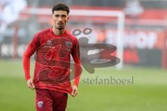 3. Liga; FC Ingolstadt 04 - 1. FC Saarbrücken; vor dem Spiel Davide Sekulovic (33, FCI)