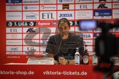 3. Liga - Saison 2026/27 - Victoria Köln - FC Ingolstadt 04  - Cheftrainerin Sabrina Wittmann (FCI) bei der PK nach dem Spiel - XXXXX - Foto: Meyer Jürgen