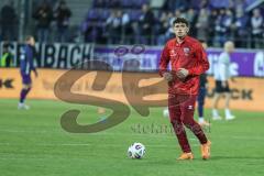 3. Liga; Erzgebirge Aue - FC Ingolstadt 04; vor dem Spiel Ognjen Drakulic (30, FCI)