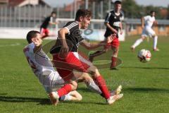 Kreisklasse - Saison 2024/25- TSV Gaimersheim II - SV Buxheim-  - Franz Reinwald schwarz Gaimersheim - Hannes Brems weiss Buxheim - Foto: Meyer Jürgen