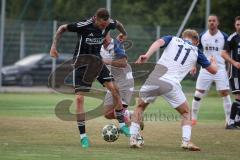 Kreisklasse - Saison 2026/27 - TSV Etting - SV Sandersdorf - Sandro Rott schwarz Sandersdorf - Juri Braun weiss Etting - Foto: Meyer Jürgen