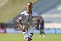 3. Liga; 1. FC Saarbrücken - FC Ingolstadt 04 - Tor Jubel Treffer 0:2 Marcel Costly (22, FCI)