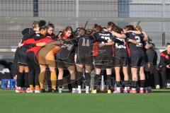 2. Bundesliga Frauen - Saison 2025/26 - FC Ingolstadt 04 Frauen - VFR SW Warbeyen  -  Die Mannschaft bildet einen Kreis vor dem Spiel -  - XXXXX - Foto: Meyer Jürgen