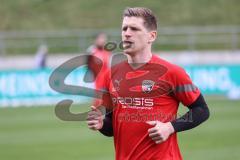 3. Liga; FSV Zwickau - FC Ingolstadt 04; vor dem Spiel Denis Linsmayer (23, FCI)
