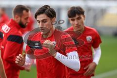 Toto-Pokal 2024; TürkGücü München - FC Ingolstadt 04; vor dem Spiel Emre Gül (5, FCI)