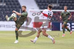 3. Liga; VfB Stuttgart 2 - FC Ingolstadt 04; Yannick Deichmann (20, FCI) Simnica Luan (15 VFB)