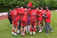 Kreisliga - Saison 2025/26- TSV Ingolstadt Nord - Türk SV Ingolstadt - Türkisch SV Ingolstadt ist Kreisliga Meister - Mertcan Gürses rot Türkisch - jubel -  - Foto: Meyer Jürgen