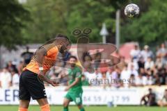 Toto-Pokal; SV Manching - FC Ingolstadt 04; Torchance Pascal Testroet (37, FCI) Kopfball