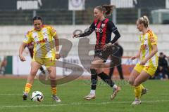 2. Bundesliga Frauen - Saison 2024/25 - FC Ingolstadt 04 Frauen - FC Union Berlin - Nadja Burkhard (Nr.7 - FCI Frauen) - Moraitou Athanasia links Berlin - Foto: Meyer Jürgen