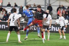 3. Liga; SC Verl - FC Ingolstadt 04; Torchance verpasst Frederik Christensen (11, FCI) Torwart Schulze Philipp (1 Verl)  Ens Martin (5 Verl)