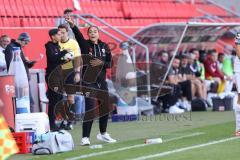 3. Liga; FC Ingolstadt 04 - Rot-Weiss Essen; Cheftrainerin Sabrina Wittmann (FCI)