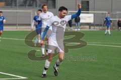AUDI - Schanzer Amateur Cup - Finale- Saison 2024/25 - SV Hundszell - SV Menning - Der 2:1 Führungstreffer durch Stefan Härdl weiss Hundszell - jubel  - Foto: Meyer Jürgen