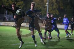 Landesliga - Saison 2026/27 - SV Manching - VFB Durach - Dzenis Seferovic (Nr.6 - SV Manching) - Simon Frasch blau Durach  - Foto: Meyer Jürgen