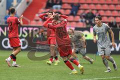 3. Liga; FC Ingolstadt 04 - Alemannia Aachen; Torchance verpasst Ognjen Drakulic (30, FCI) Marcel Costly (22, FCI) Gustav Christensen (24, FCI)