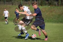 A-Klasse -  Saison 2026/27 - TSV Mailing-Feldkirchen - VFB Friedrichshofen - Phillip Sepp blau Mailing - Daniel Arzer weiss Friedrichshofen - Foto: Meyer Jürgen