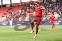 3. Liga; FC Ingolstadt 04 - SV Waldhof Mannheim; Yann Sturm (7, FCI) Tor Jubel Treffer 5:1, drittes Tor