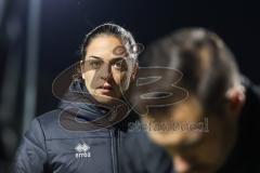 3. Liga; FC Viktoria Köln - FC Ingolstadt 04; vor dem Spiel Cheftrainerin Sabrina Wittmann (FCI)