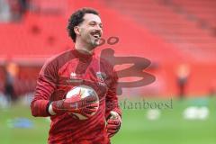 3. Liga; FC Ingolstadt 04 - TSV Havelse; vor dem Spiel Torwart Kai Eisele (25, FCI)