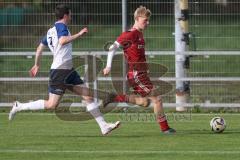 Kreisliga- Saison 2024/25- TSV Etting - TSV Altmannstein-  - Thomas Riegelsberger rot Altmannstein -Tobias Daum weiss Etting - Foto: Meyer Jürgen