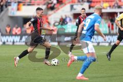 3. Liga; FC Ingolstadt 04 - FC Hansa Rostock; Felix Keidel (43, FCI) Schumacher Kevin (13 HR)