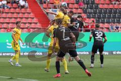 3.Liga - Saison 2023/2024 - FC Ingolstadt 04 -  1. FC Saarbrücken - Lukas Fröde (Nr.34 - FCI) - Foto: Meyer Jürgen