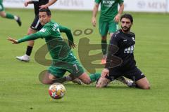 Bezirksliga - Saison 2024/25 - Freundschaftsspiel - SV Manching - TSV Gaimersheim - Stefan Müller (Nr.7 - SV Manching) - Hakan Düzgün (Nr.25 - TSV Gaimersheim) - Foto: Meyer Jürgen