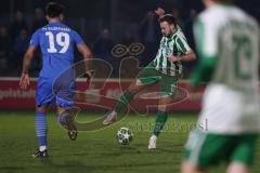 Landesliga - Saison 2025/26 - SV Manching - FV Illertissen II - Marcel Posselt (Nr.12 - SV Manching) - Kasumaj Altin blau Illertissen  - Foto: Meyer Jürgen