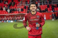 3. Liga; FC Ingolstadt 04 - TSG Hoffenheim II; Torschütze Siegtor 3:2 Fredrik Carlsen (8, FCI)