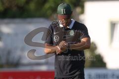 Testspiel - Saison 2025/26 - SV Manching - TSV Gaimersheim - Cheftrainer Cüneyt Köz (SV Manching) - XXXXX - Foto: Meyer Jürgen