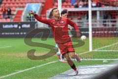 3. Liga; FC Ingolstadt 04 - TSV Havelse; Tor Jubel Treffer 3:1 Marcel Costly (22, FCI) Torwart Opitz Tom (1 TSV)