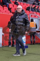 3. Liga; FC Ingolstadt 04 - Erzgebirge Aue; Vorsitzender des Vorstandes Peter Jackwerth (FCI) vor dem Spiel