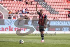 3. Liga; FC Ingolstadt 04 - Rot-Weiss Essen; Freistoß Max Dittgen (10, FCI)