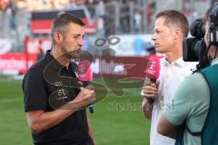 3. Liga; FC Ingolstadt 04 - TSV 1860 München; Interview Cheftrainer Michael Köllner (FCI)