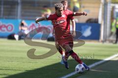 3. Liga - Saison 2025/26 - TSG Hoffenheim II - FC Ingolstadt 04  - Yann Sturm (Nr.7 - FCI) - XXXXX - Foto: Meyer Jürgen