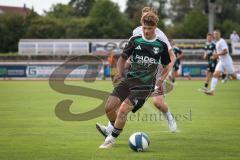 Bezirksliga - Saison 2026/27- TSV Gaimersheim -  - Tim Kriegl (Nr.9 - TSV Gaimersheim) - Marko Todorovic weiss Waldperlach  - Foto: Meyer Jürgen