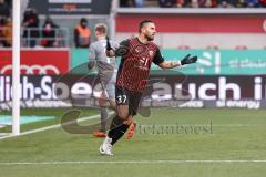 3. Liga; FC Ingolstadt 04 - 
Rot-Weiss Essen; Torchance Pascal Testroet (37, FCI) Torwart Golz Jakob (1 RWE)