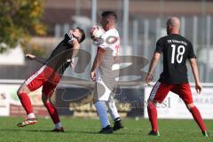 Kreisklasse - Saison 2024/25- TSV Gaimersheim II - SV Buxheim-  - Fabian Kühnert schwarz Gaimersheim - Maximilian Crusius weiss Buxheim - Foto: Meyer Jürgen