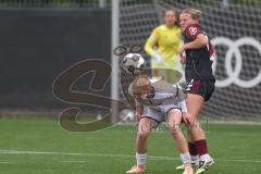 DFB Pokal - Frauen - Saison 2025/26 - FC Ingolstadt 04 Frauen - 1. FC Nürnberg - Nina Penzkofer (Nr.29 - FC Ingolstadt Frauen I) - Pollak Julia rot Nürnberg - Foto: Meyer Jürgen
