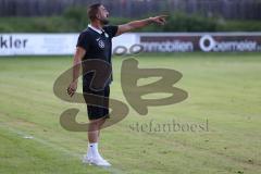 Landesliga - Saison 2024/25 - SV Manching - SV Cosmos Aystetten - Trainer Serkan Demir (SV Manching) - XXXXX - Foto: Meyer Jürgen